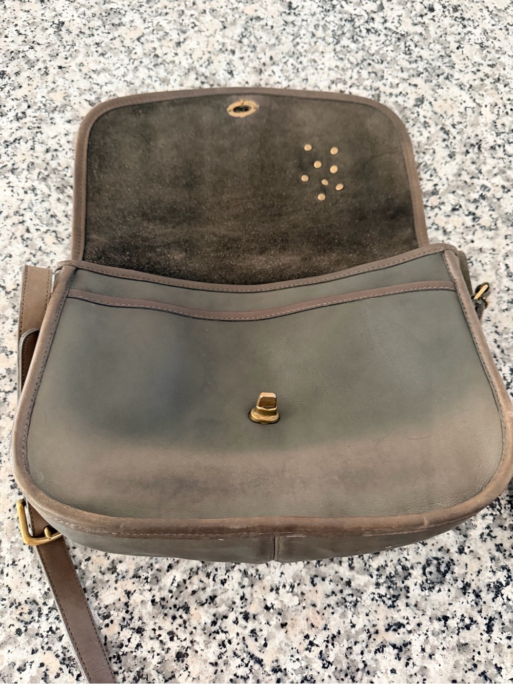 Altered Vintage Coach City Bag - Picture 8 of 10